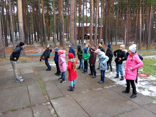 Делегация отряда на осенних каникулах в ДОЛ Буревестник